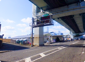 道路情報板点検